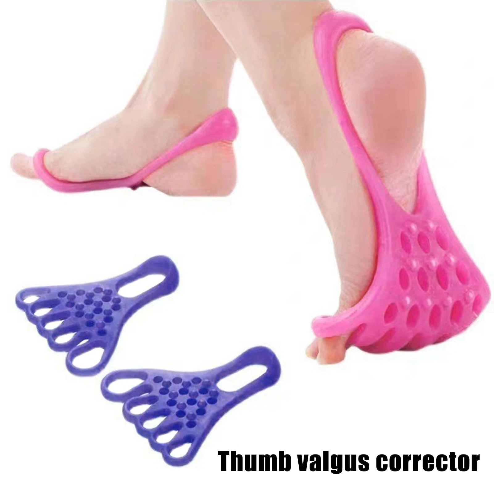 Toe Separators to Correct Bunions Lightweight Toe Spacers and Straightener for Separating Thumbs and Toes