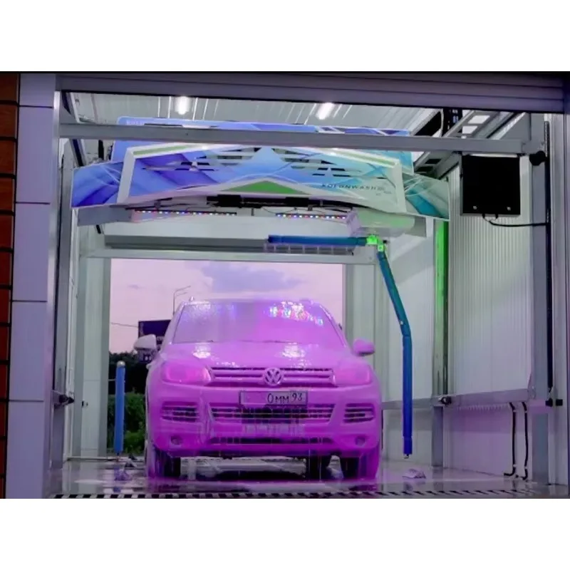 Best Quality Fully Automatic Single-Arm Car Washing Machine 360 Degree Rotating Car Wash System Competitive Factory Price