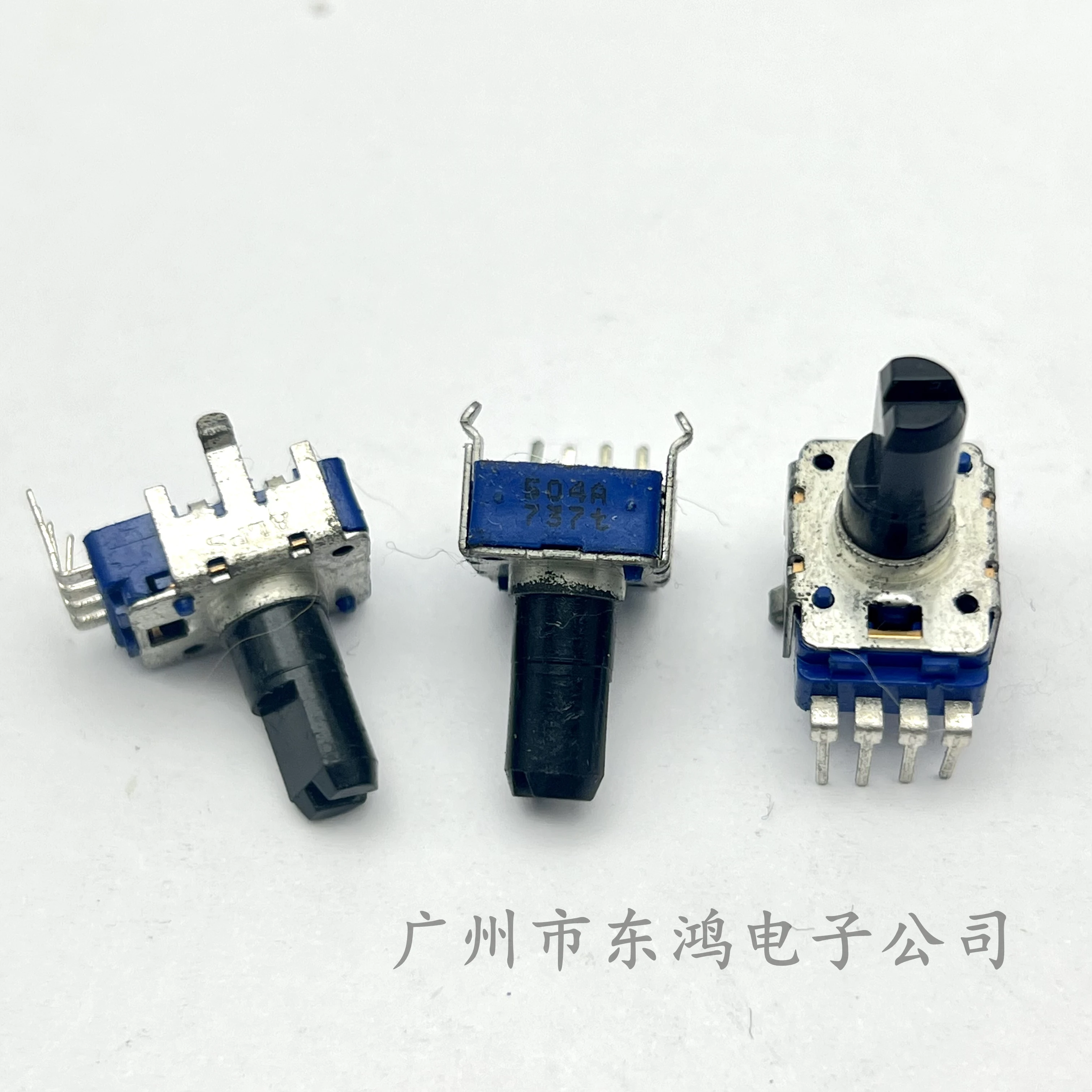 6 PCS RK11 alps adjustable potentiometer A500K single-link 4-pin electronic organ audio volume control shaft length 12mm