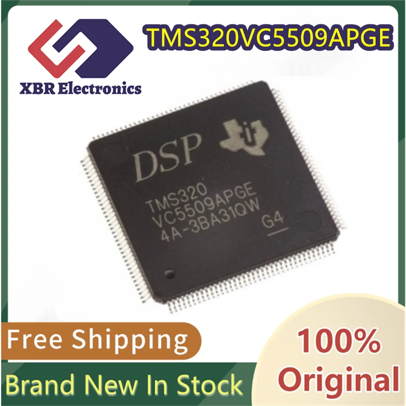 (1/10 piece) TMS320VC5509APGE TMS320VC5509 TMS320 LQFP144 Microcontroller IC Brand New Genuine Original In-Stock