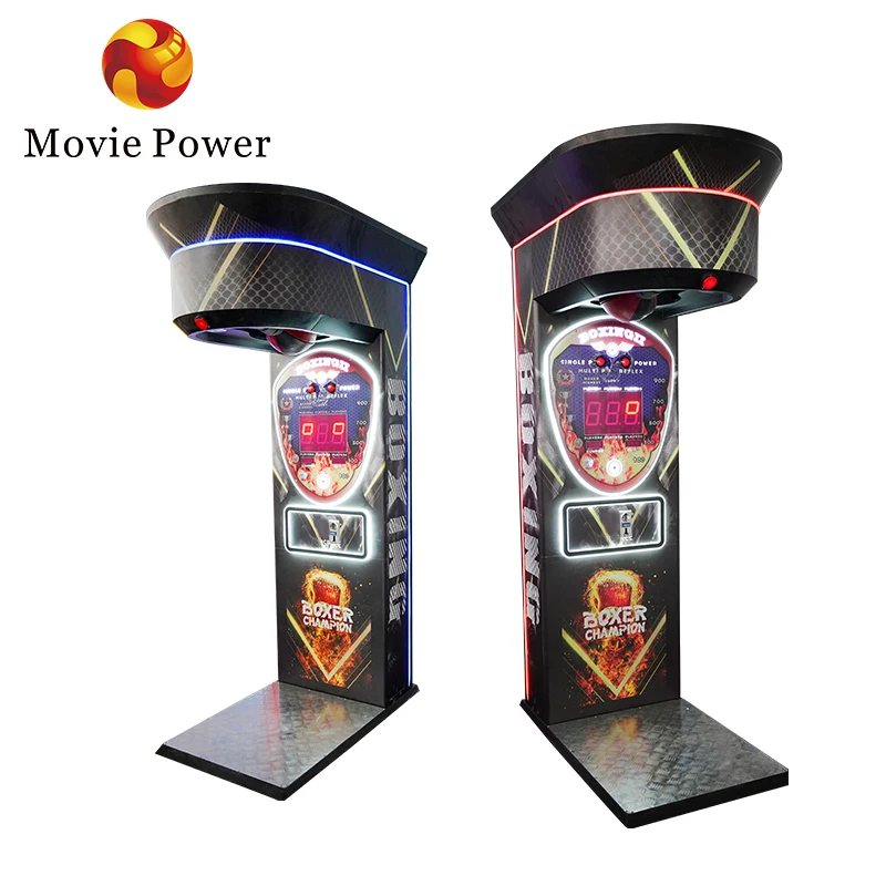 Coin Operated Machine Punch Ball Boxing Arcade Machine For Adults Indoor Game Center