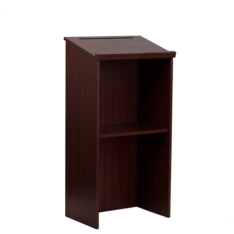 

Mahogany cheap price wooden pulpit lectern stand for church