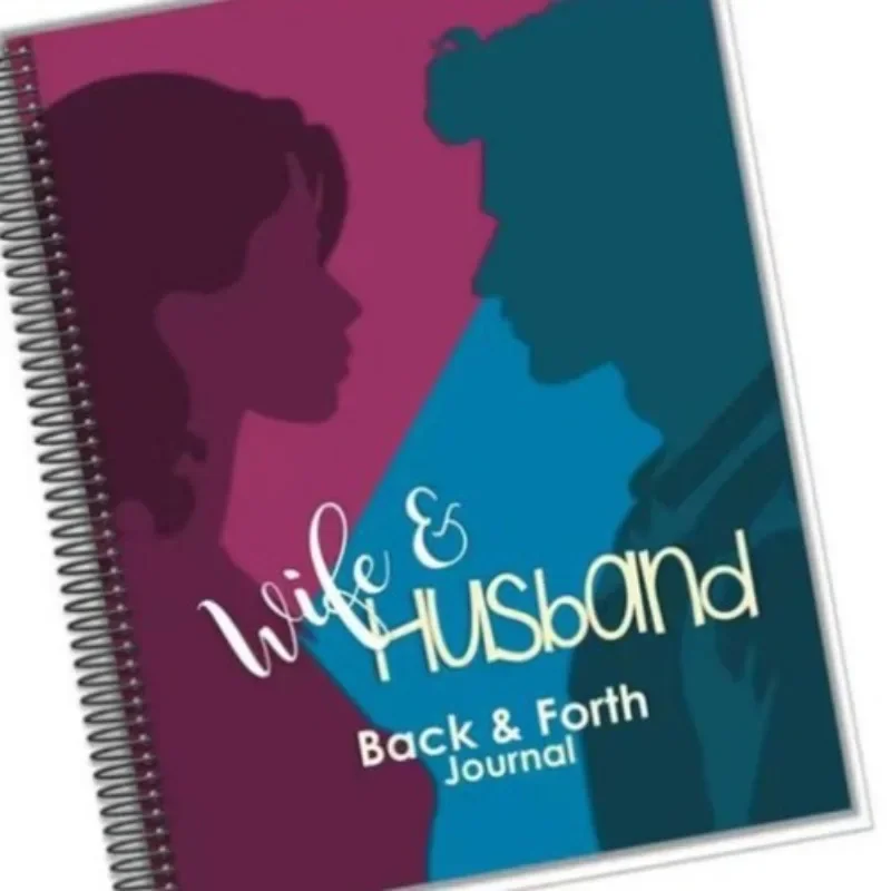 Wife Husband / Just Between You & Me Kid A Back & Forth Journal Grown-Up & Kid Notebooks