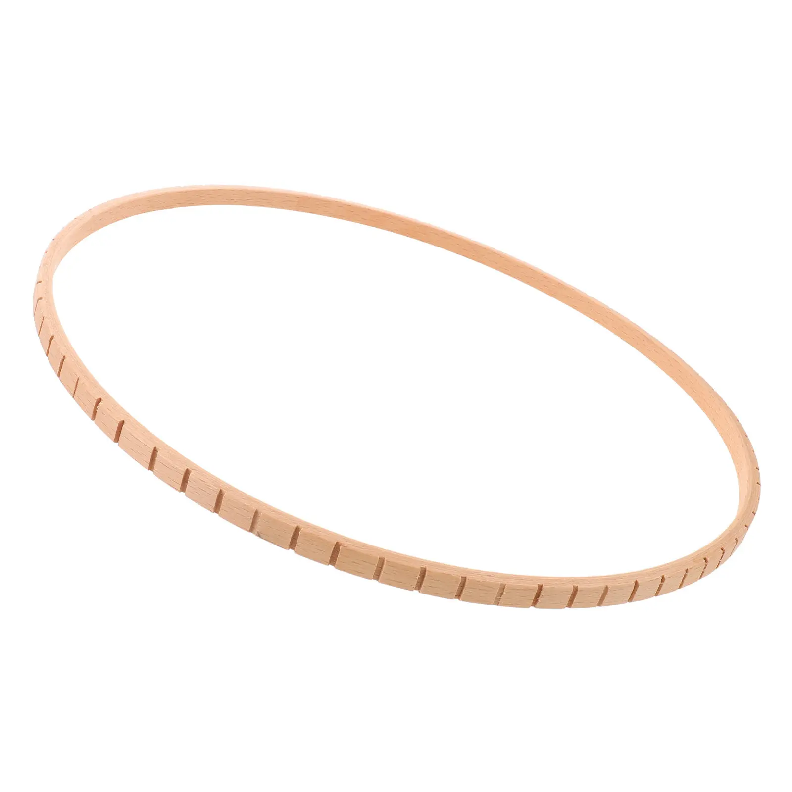 Round Wooden Knitting Loom 11 Knitting Projects Circular Weaving Frame for DIY Coaster Wall Hanging Retro Craft Accessories