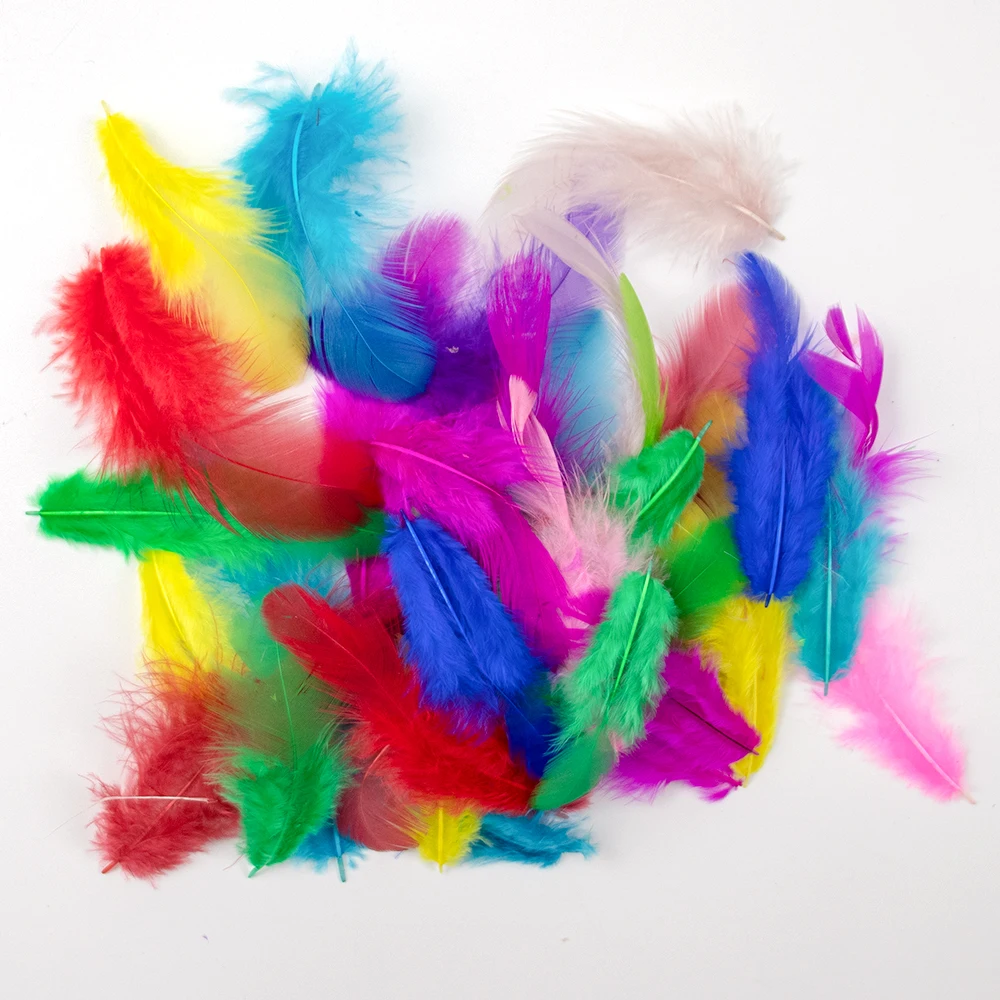 Перо петуха 5-10 см/2-4 дюйма, Натуральное перо петуха, для рукоделия, Ловец снов, аксессуары