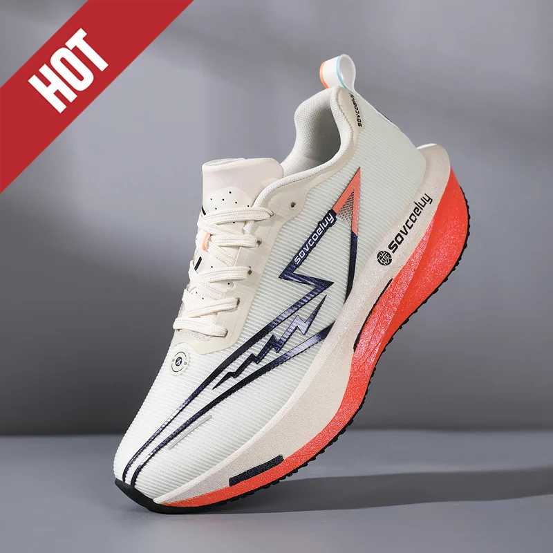 

Profession Fitness Running Shoes Marathon Men Sports CarbonBoard Lightweight Women's Comfortable Athletic Antiskid Sneakers