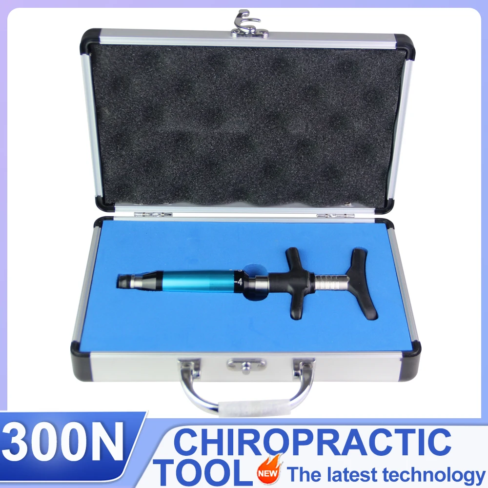 

Chiropractic Adjusting Device 300N Spine Massage Gun Back Pain Relief Therapy Correction Spinal Portable Manual Massager Tools