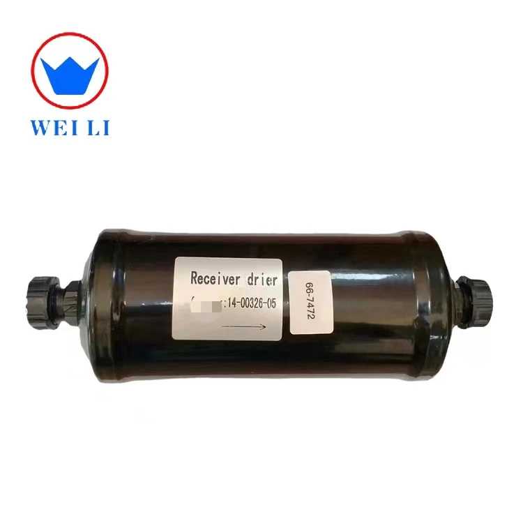 Heavy-Duty Receiver Drier With Thermal Barrier Coating Reduced Heat Absorption 66-7472