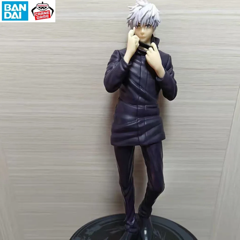 19cm Jujutsu Kaisen Anime-Figur Gojo Satoru Anime-Statue PVC-Actionfigur Sammlermodell Spielzeug Kinderdekoration Puppe