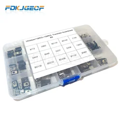 150pcs TO-126 Transistor Assortment Kit pack B772 D882 BD139 BD140 C106 D669 B649 D237 D238 13003 BD136 BD235 BD438 BT134 2P4M