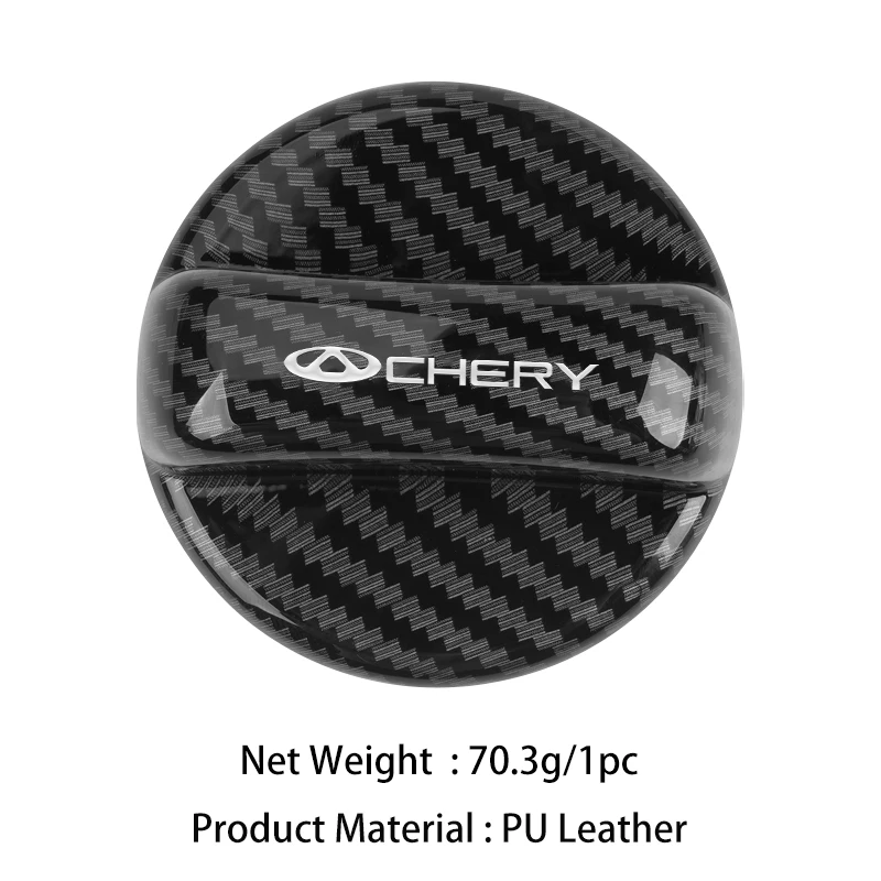 Car Fuel Tank Cap Carbon Fiber Petrol Box Cover Accessories For Chery Tiggo 7 Pro 8 4 5 3 2 T11 5X Amulet Fora QQ IQ view 6