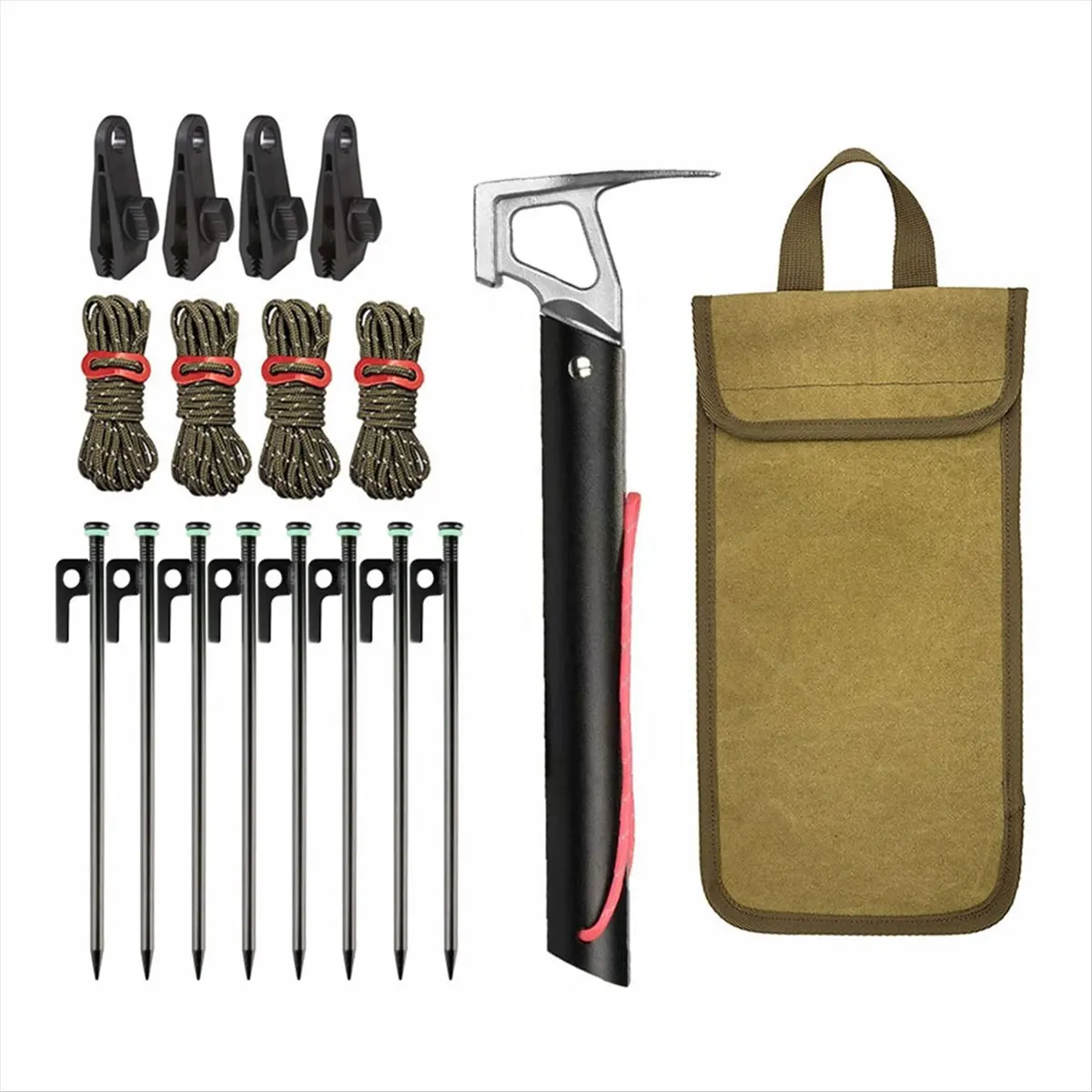A72P Tent Stakes Heavy Duty, Yard Stakes Metal Tent Pegs Ground Stakes Tent Pegs for Outdoor Camping Pitching Canopy,B
