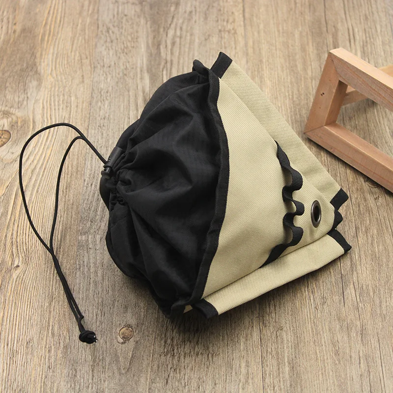 Outdoor Camping Fan Tripod Storage Bag Canvas Fans Pouch Holder Portable Fan Camping Accessories