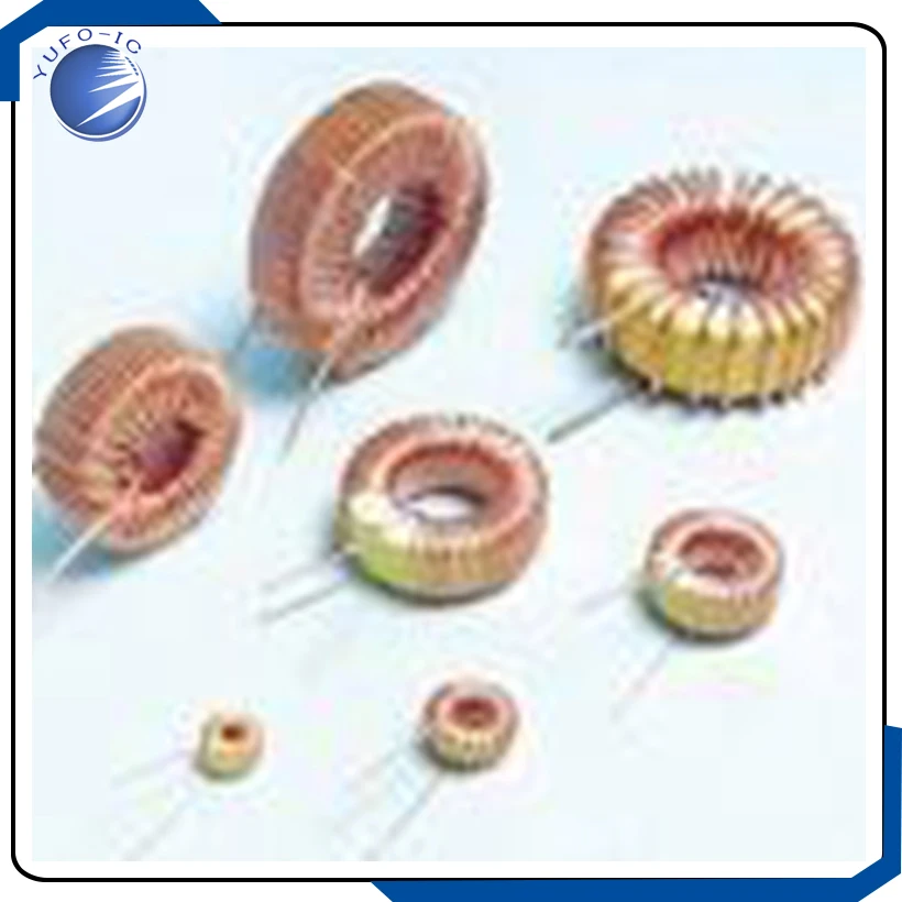 5PCS/LOT 100UH 3A naked inductance 100UH3A inductor magnetic core inductors 3A100uh coil wire winding for lm2596