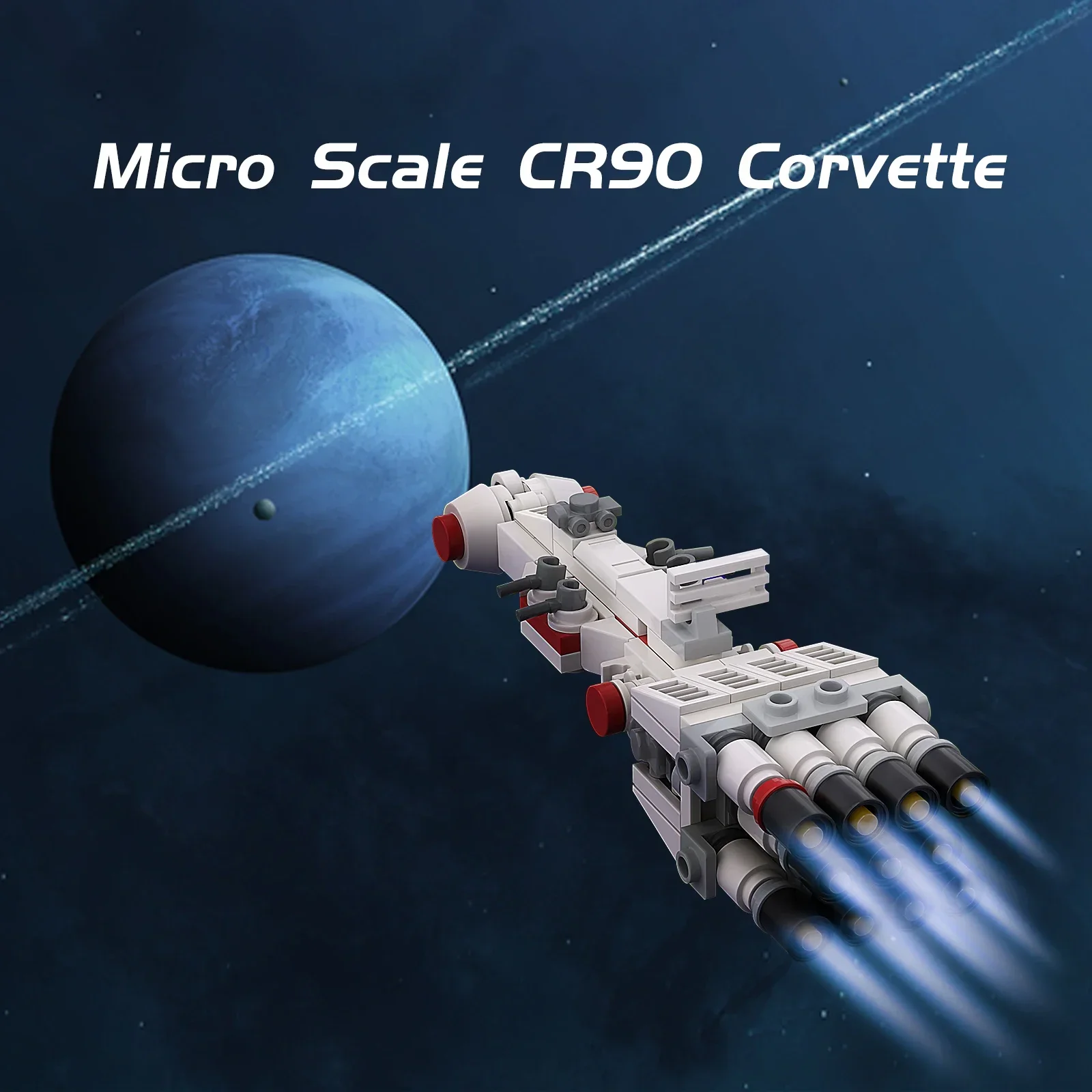 MOC سفينة الفضاء الصغيرة ألعاب مكعبات البناء عدة حروب الفضاء Tantive IV-المتمردين حصار عداء لتقوم بها بنفسك نموذج الطوب لعبة أطفال هدية