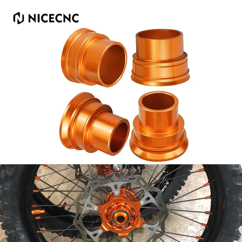 Motorcycle Front Rear Wheel Hub Spacer For KTM SX 125 250 350 450 SX-F XC-F 2003-2012 EXC 300 EXC-F 350 EXC-W XC-W SMR 2003-2015