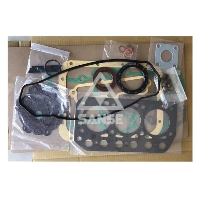 Good quality excavator engine 3D78N gasket kit and full gasket set for PC10-7 machine 3D78 engine gasket kit