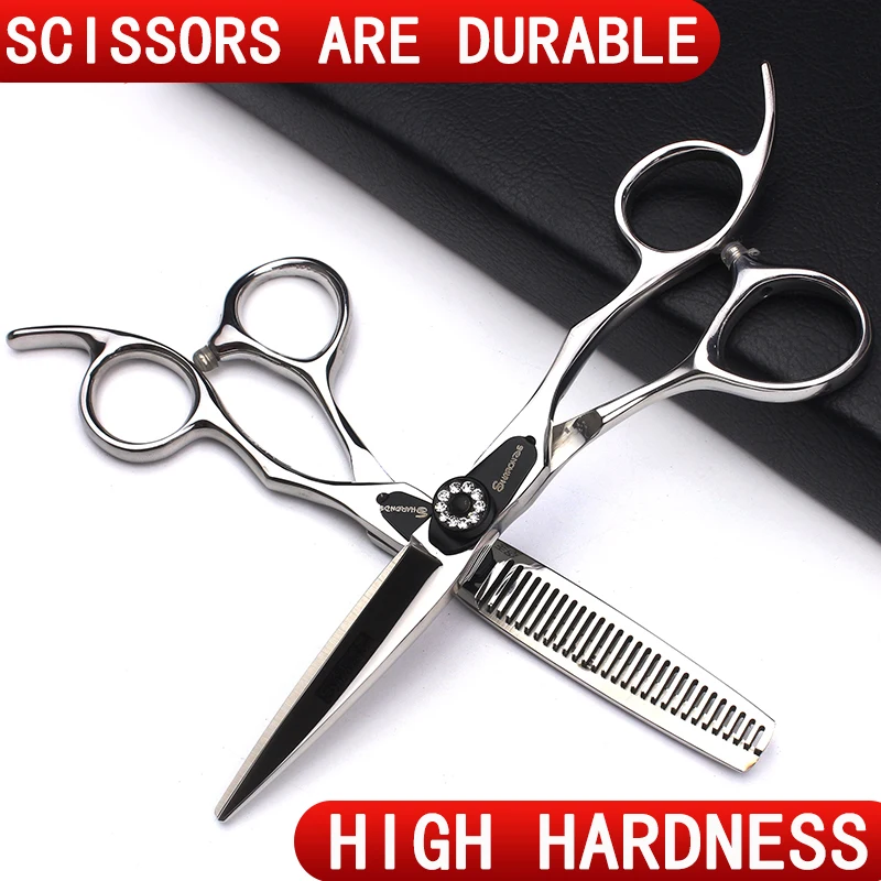 

5/5.5/6/7 Inch Hair Dresser Professional Barber Scissors Sharp Salon Hairstylist Cutting Shears Thinning Hairdressing Scissors