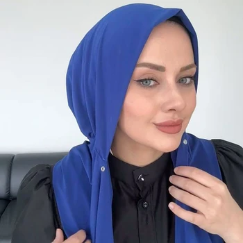 Prêt à porter fermeture Hijab instantané pour les femmes mus...
