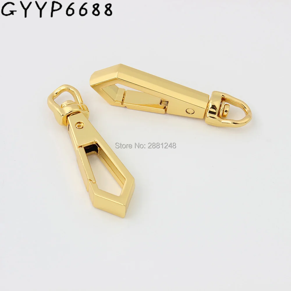 10-30-100pcs 7mm trigger snap hook handbag purse adjusted swivel bag clasp DIY hooks hardware accessory strap hook