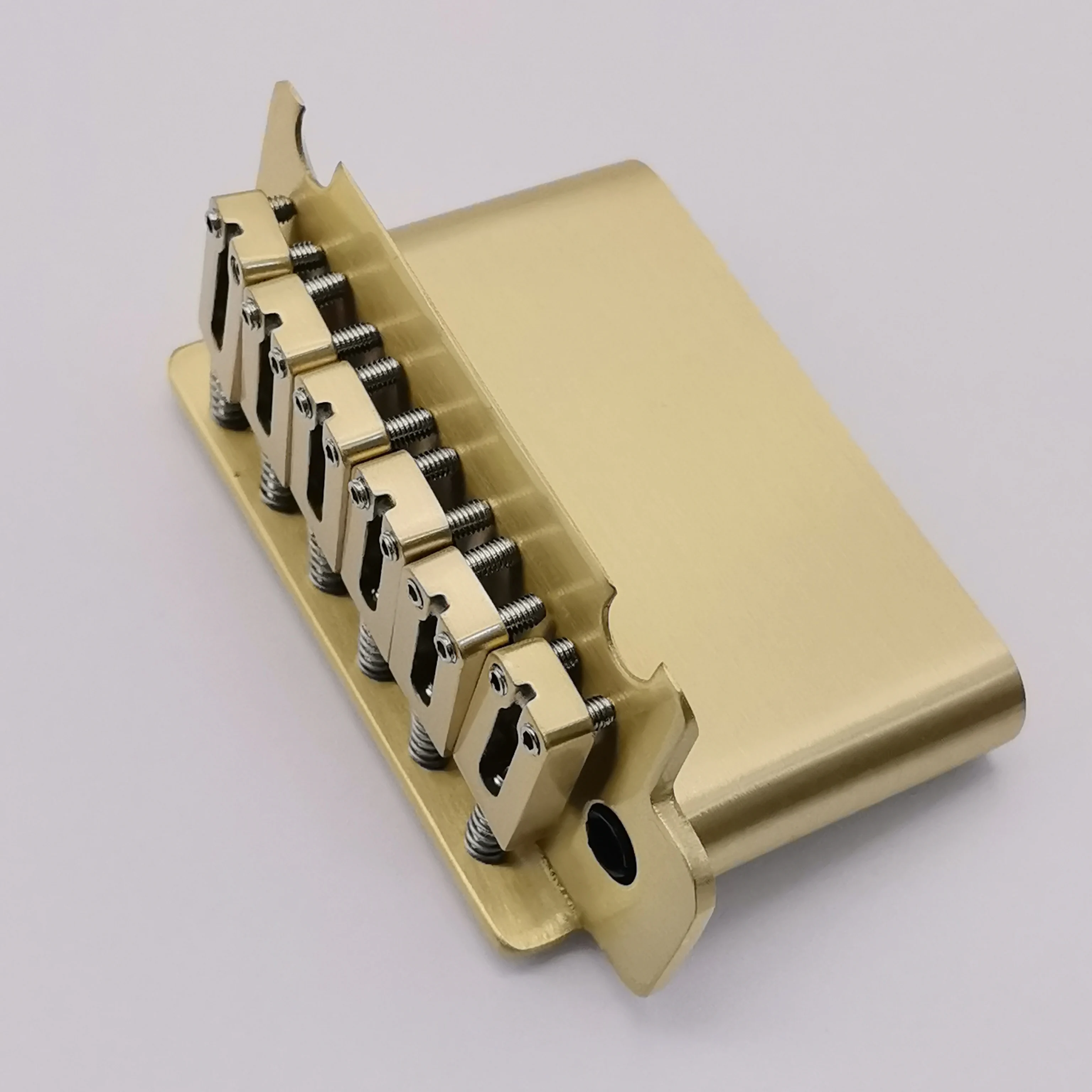 Full Brass 2-Pivot Tremolo Bridge 10.5mm String Spacing Electric Guitar Vibrato System