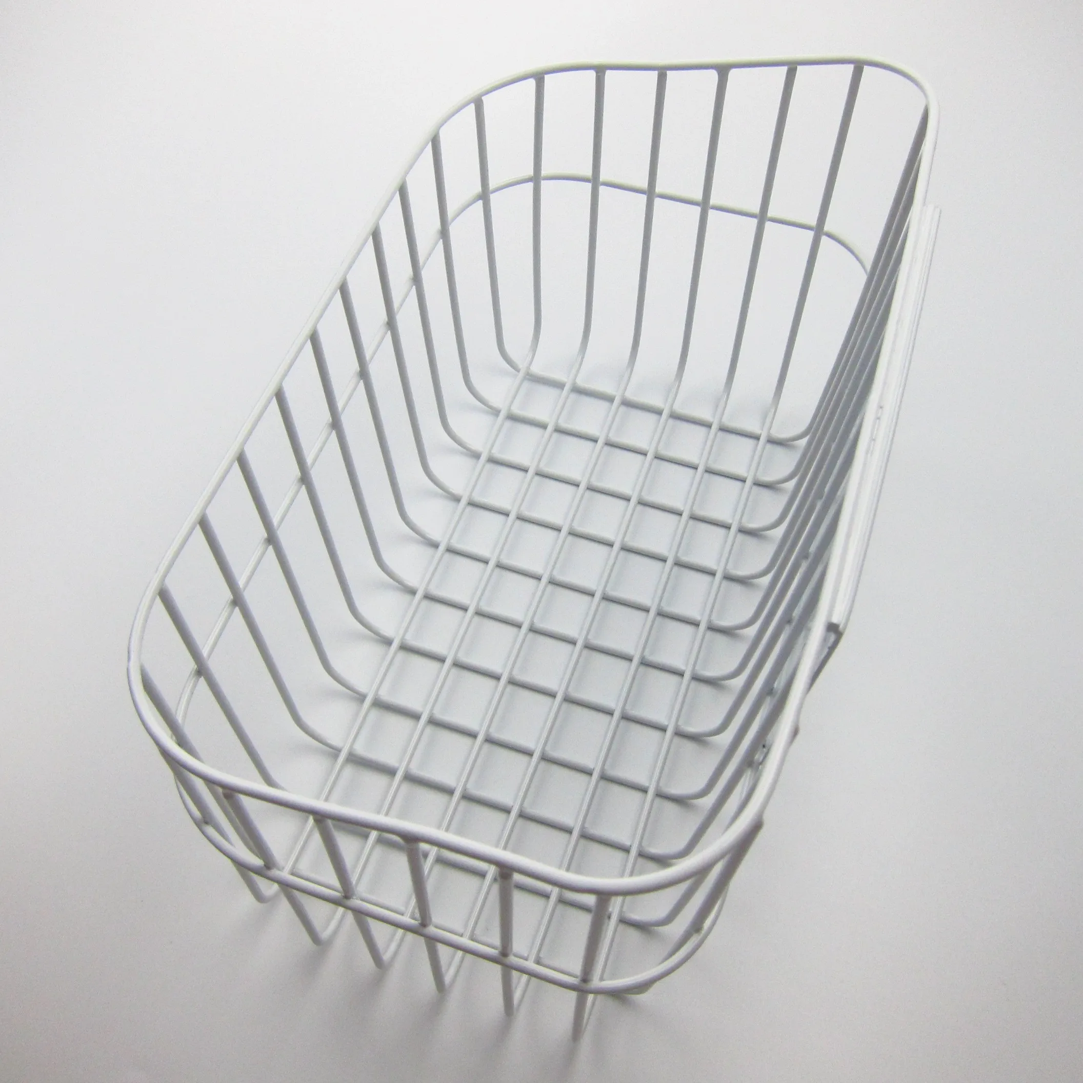 Hospital accessories square basket for medical trolly cart wall mounting