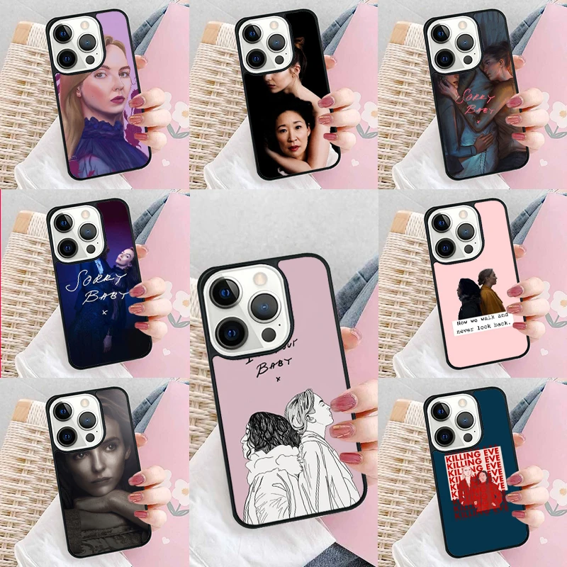 Villanelle Sorry Baby Killing Eve TV Phone Case Cover for iPhone 16 Promax 15 Pro 13 14 Plus 11 12 Mini XR XS MAX Coque