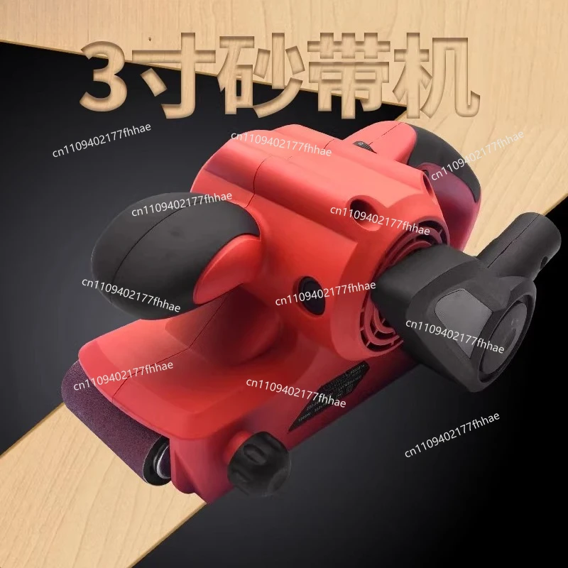 3 Inch Portable Belt Sander, Small Multi-functional Woodworking Metal Grinding and Polishing Knife Sharpener