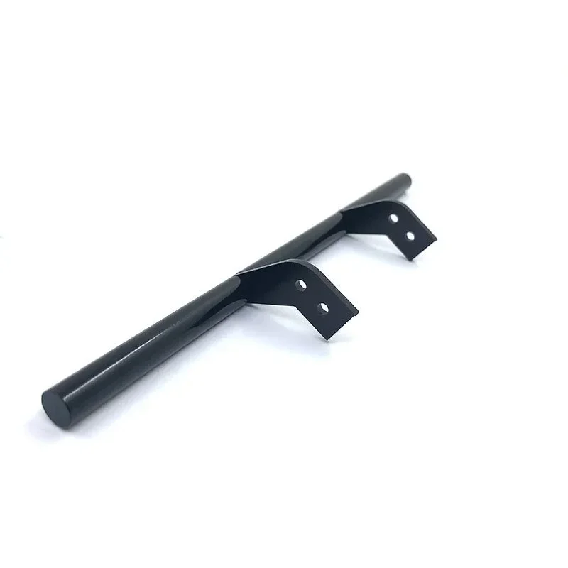 1 Item Simulation Metal Black Rear Bumper for 1/14 Tamiya RC Trailer modification metal rear bumper rear bumper