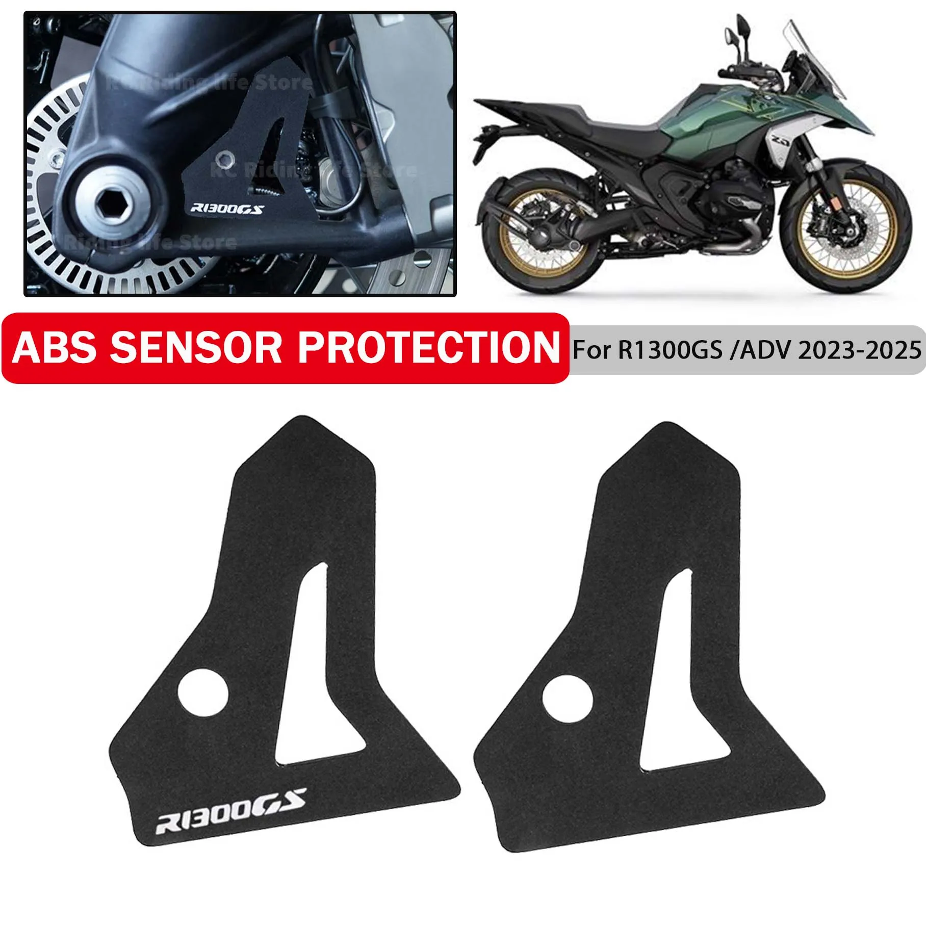 

Motorcycle ABS Sensor Protection For BMW BMW R1300GS ADV R1300 R 1300 GS 1300GS ADVENTURE 2023 2024 2025 Front Wheel Guard Cover