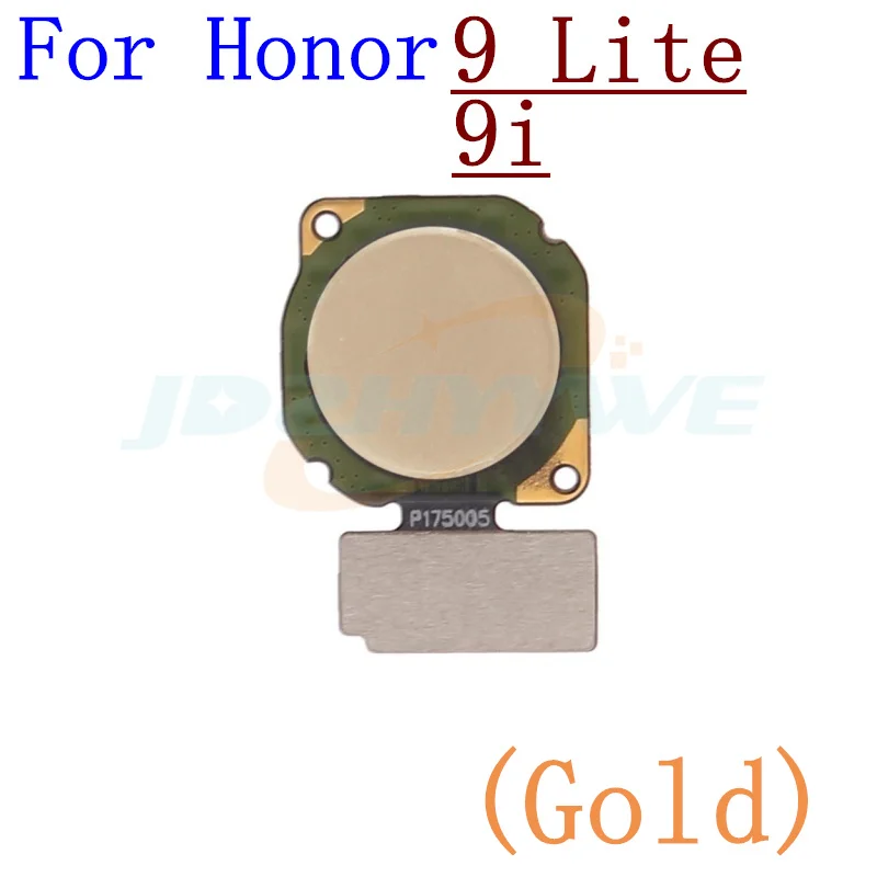 Sensor de huella digital Original para Huawei Honor 9 Lite 9i 9X Pro, ID táctil, conectar placa base, botón de inicio, extensión, pieza de Cable flexible