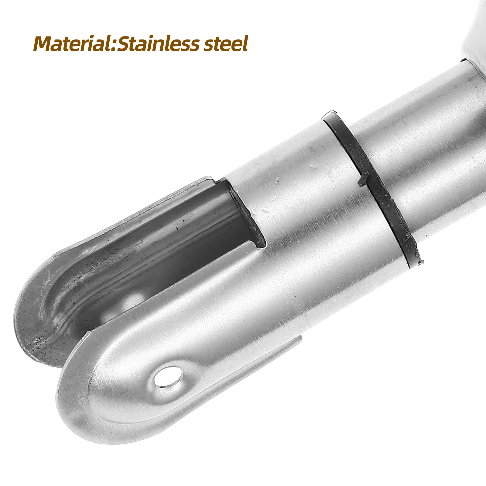 4pcs Stainless Steel Toilet Partition Foot Heavy Duty Support Bracket For Public Restroom Partition Bathroom Hardware Accessory