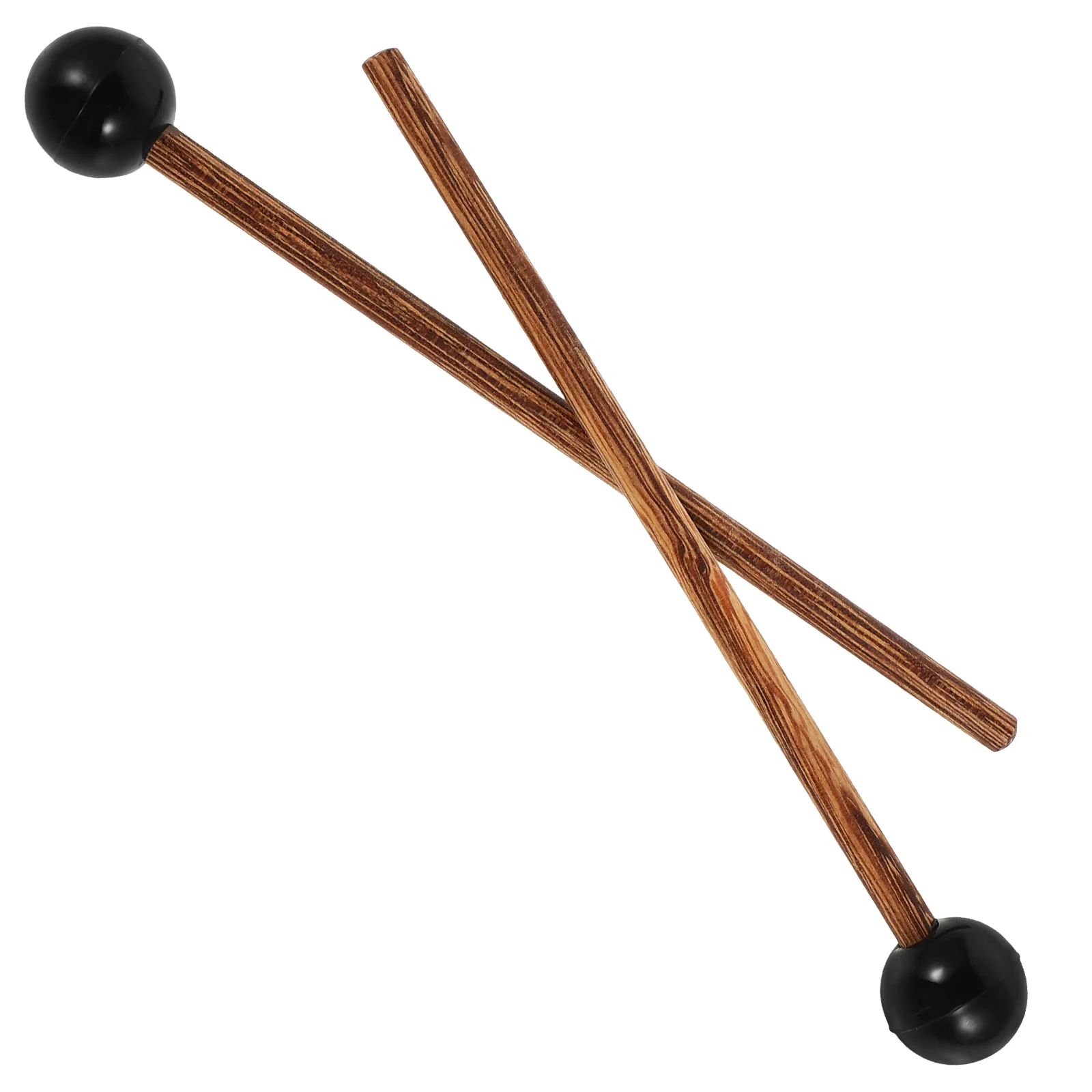 

2 Pcs Drum Hammer Stick Mallet Lotus Tape Accessories Wooden Bag Child Mallets Storage