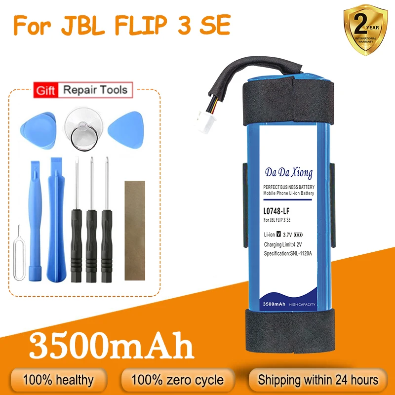 

New High Quality L0748-LF 1500mAh Battery For JBL FLIP3 SE Replacement Batteria + Free Kit Tools