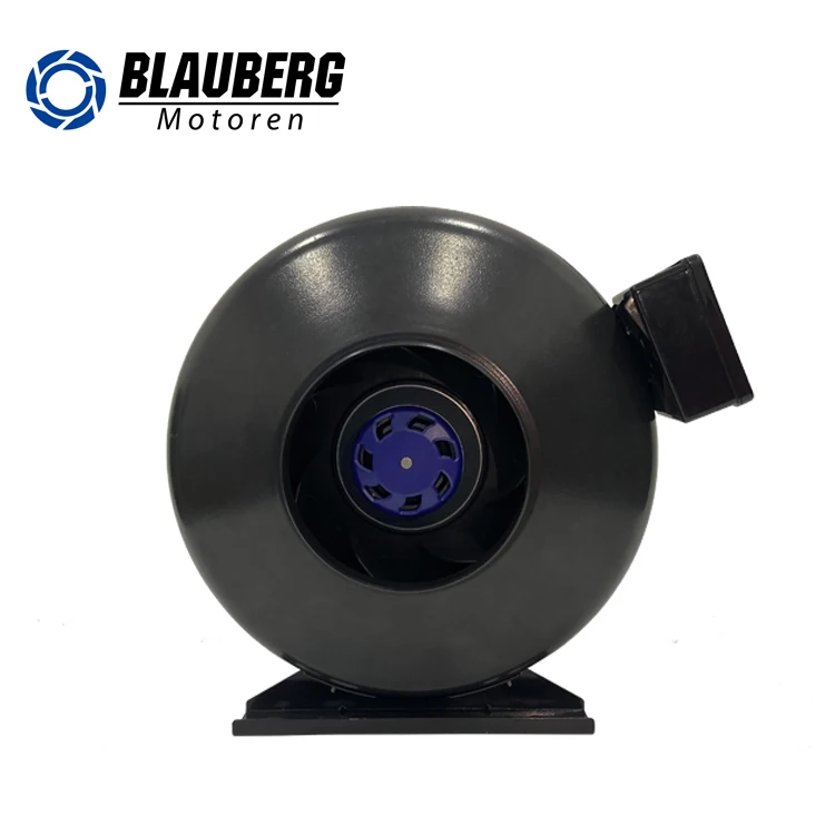 125mm 85W EC Strong Wind Duct Fan Energy Saving Quiet Duct Fan for Air Purifier