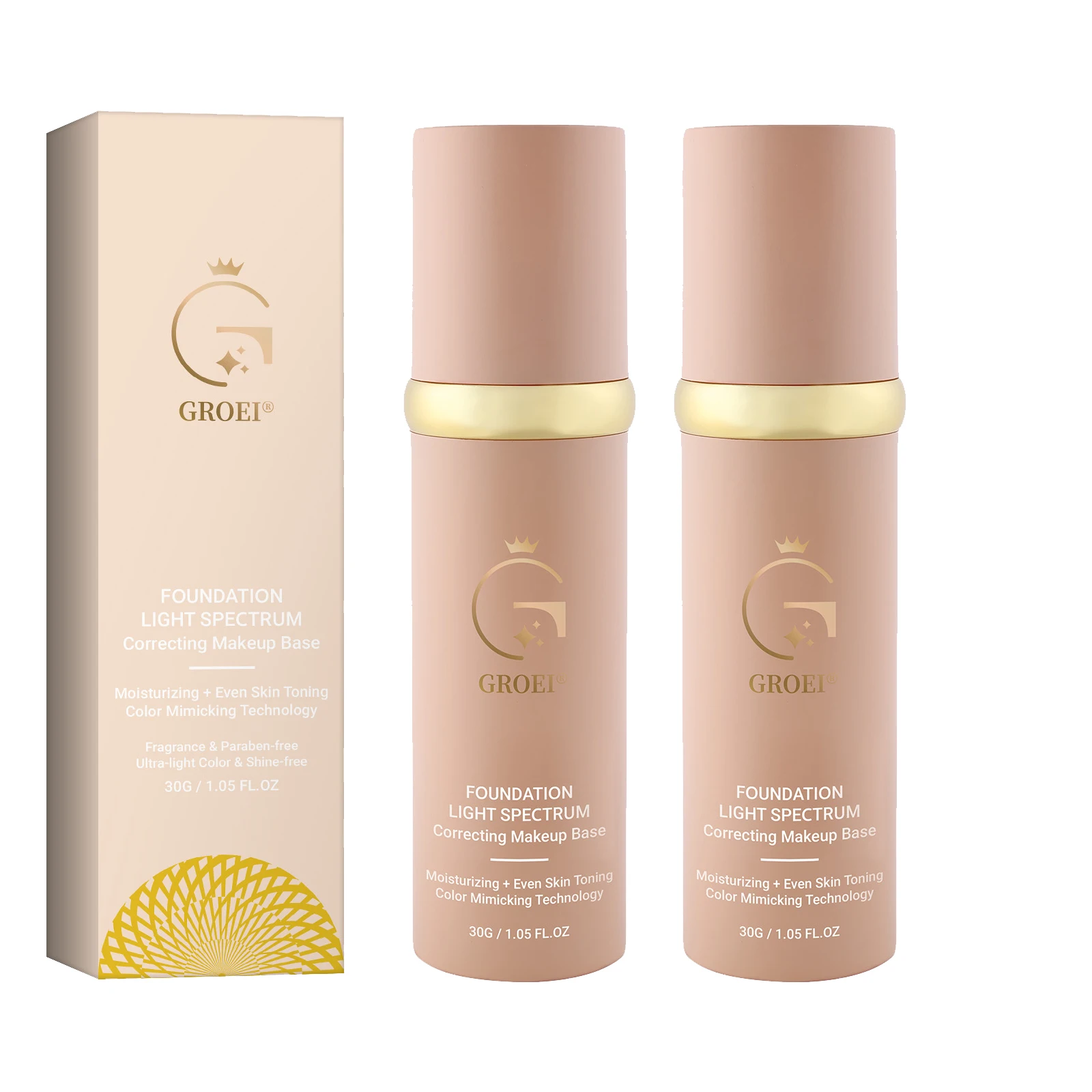 ファンデーション液体水分補給フルハイカバレッジコンシーラー UV プロテクター長持ち防水ファンデーションナチュラルフェイスメイク