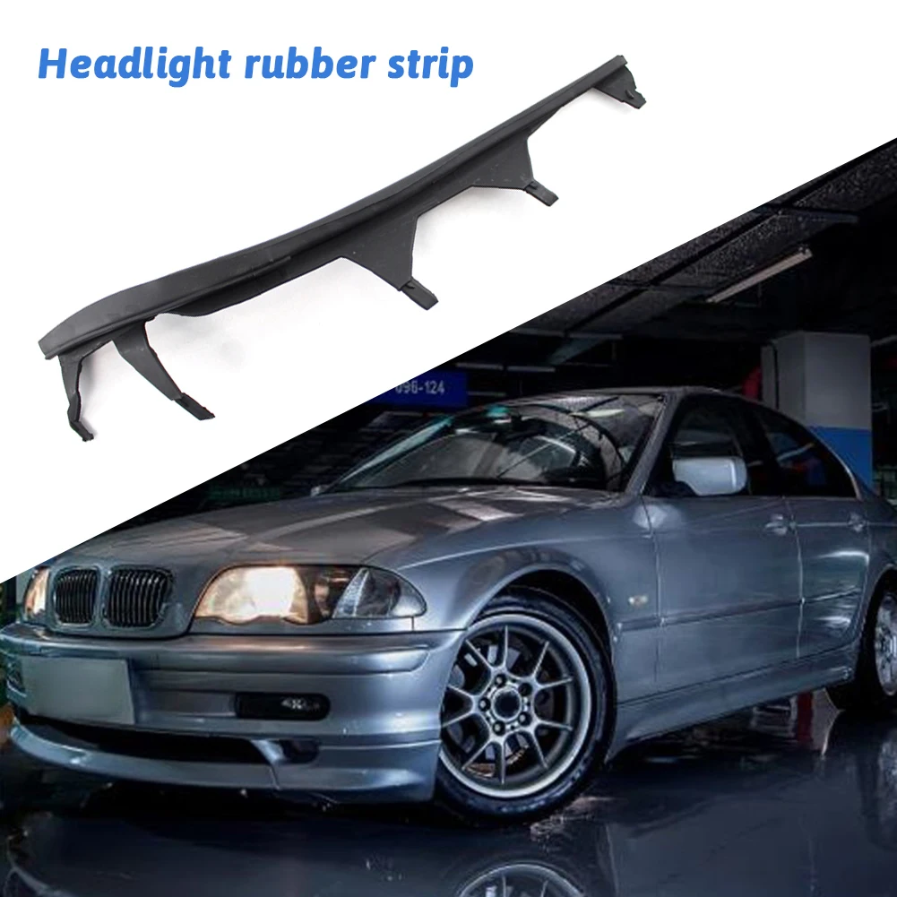Headlight Trim Moulding 63126921860 Front Upper Headlight Cover Strips 63126921859 for BMW 3 Series E46 2002 2003 2004 2005
