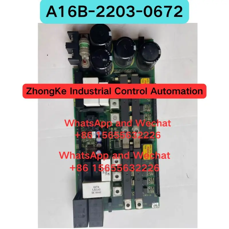 Used A16B-2203-0672 circuit board Functional test OK Fast delivery