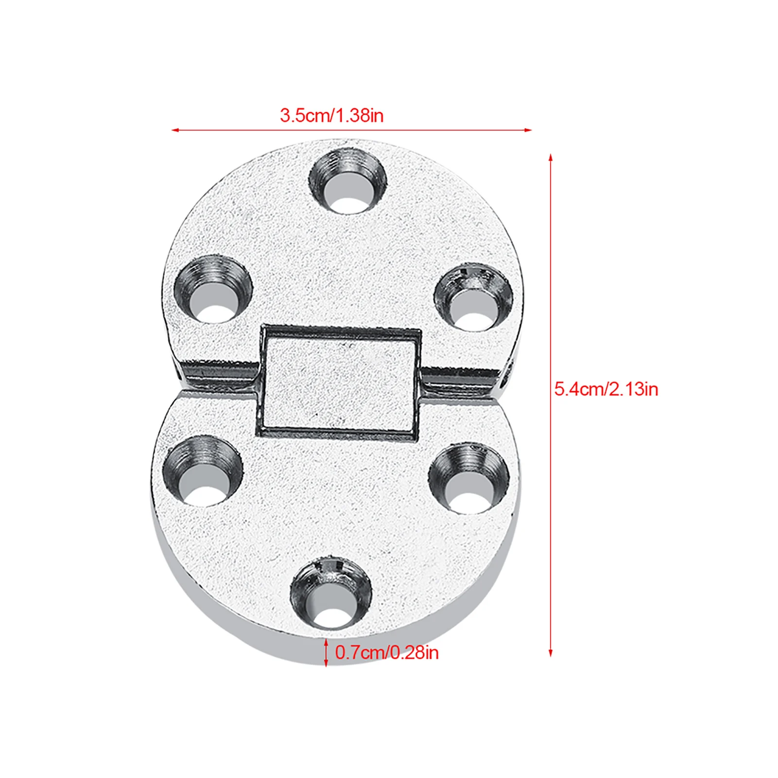 2PCS Table Flap Hinge Zinc Alloy Self Supporting Folding Table Hinges Home Flap Tables Furniture Oval Hardware Table Hardware