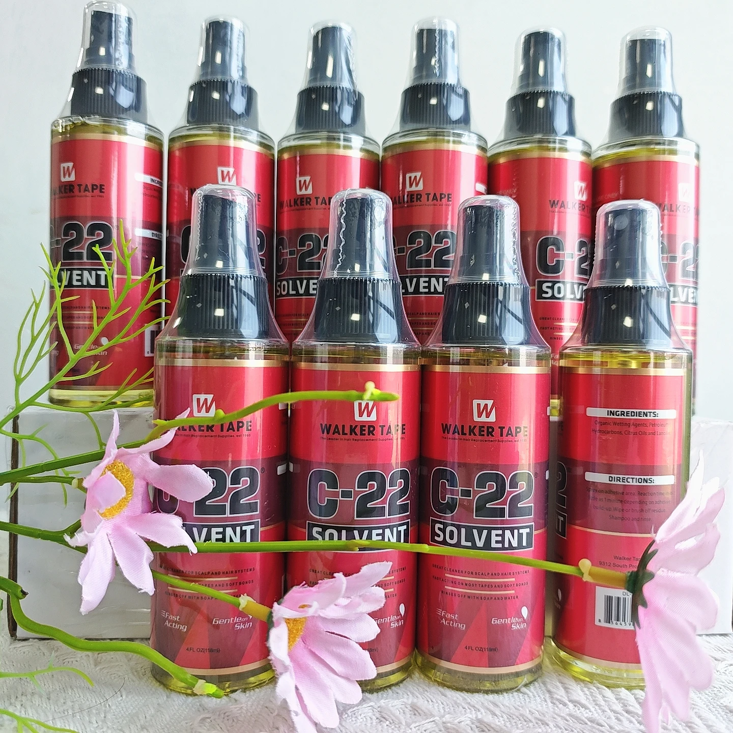 

C-22 1PCS 118ml Glue Remover C22 Walker Tape Remover spray C-22 Solvent Remover Scalp And Hair Systems Fast Acting Most Tapes