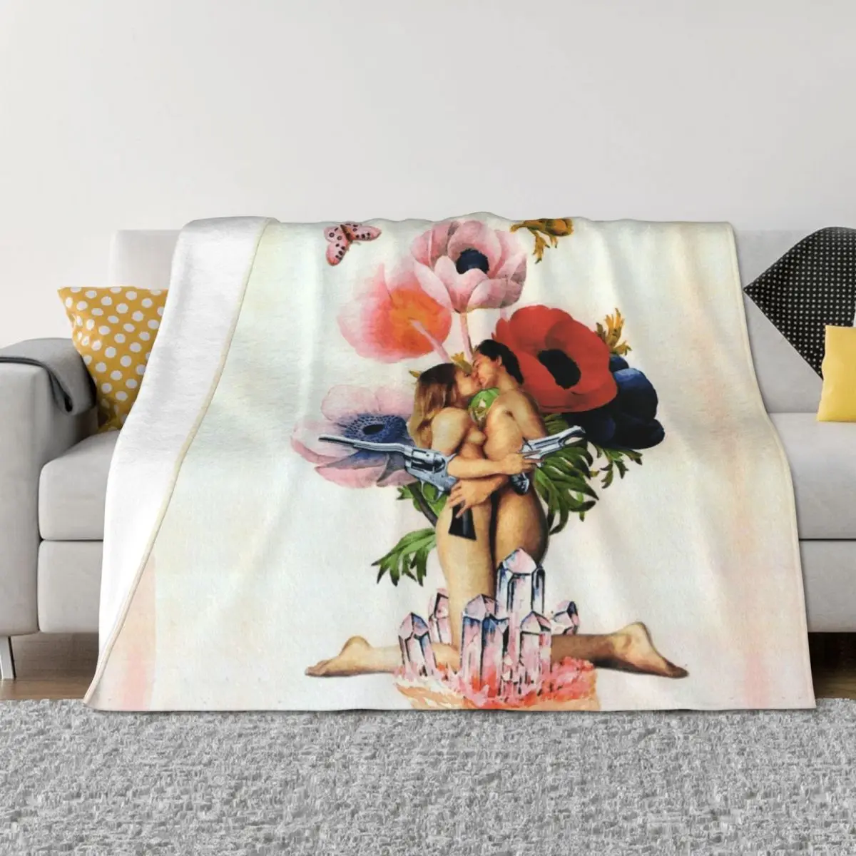 

It Ends with a Bang! Throw Blanket warm winter Hairys Thermal Tourist Blankets
