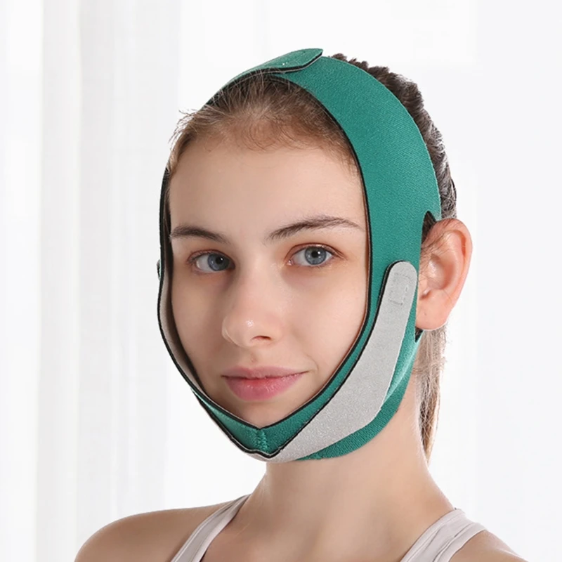 for Facial Lifting Mask V Face Thin Chin Cheek Anti Anging Slimming Bandage Dropship