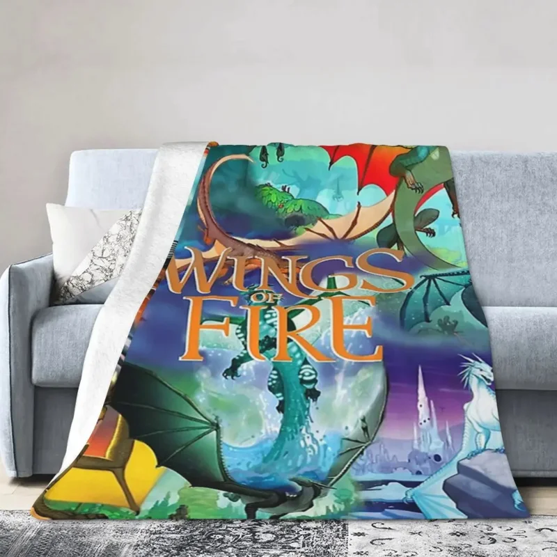 Wings Of Fire All Together Blanket Soft Warm Flannel Throw Blanket Bedding for Bed Living room Picnic Travel Home Sofa