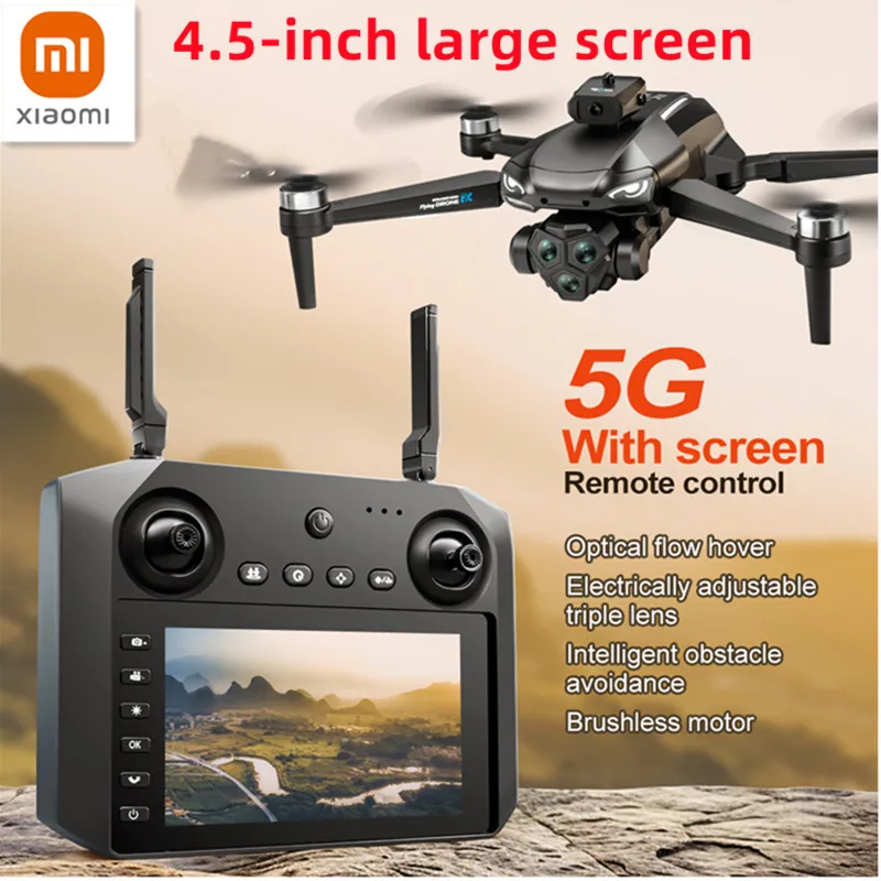 Xiaomi M22 M33 MAX Drone 5 km 8K Professionele HD-camera Luchtfotografie 360 °   Obstakel vermijden borstelloos FPV Quadcopter speelgoed
