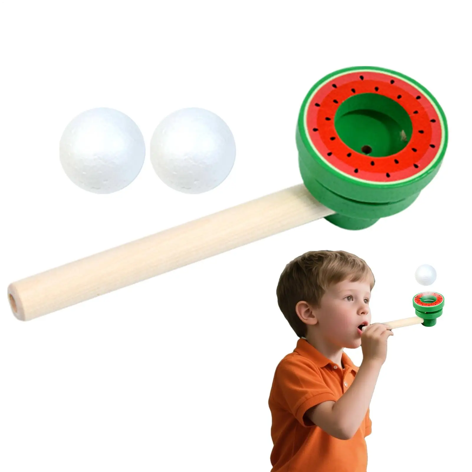 Bola que sopla juguete equilibrio bolas flotantes juguetes que soplan diversión ergonómica desarrollo cognitivo suministros de fiesta para niños para el día de los niños