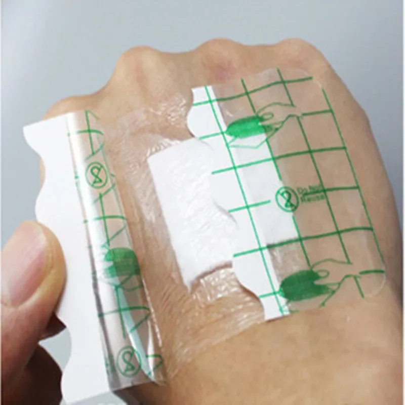 10Pcs 6x7cm 6x10cm Waterproof Adhesive Bandage Medical Adhesive Wound Dressing Band aid Bandage Large Wound First Aid Outdoor