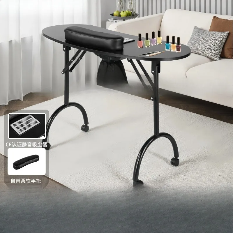 

Folding table manicure table beauty manicure table manicure vacuum cleaner