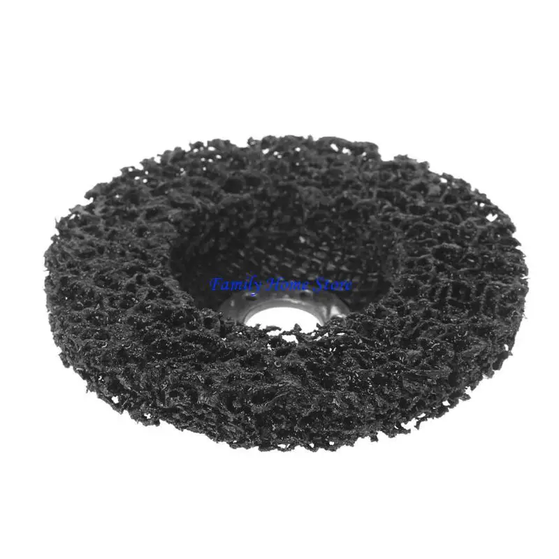 P0uf Poly Strip Disc Колесо Краска Ржастю Чистый Снимите для угловой шлифовальной машины 100x16 мм