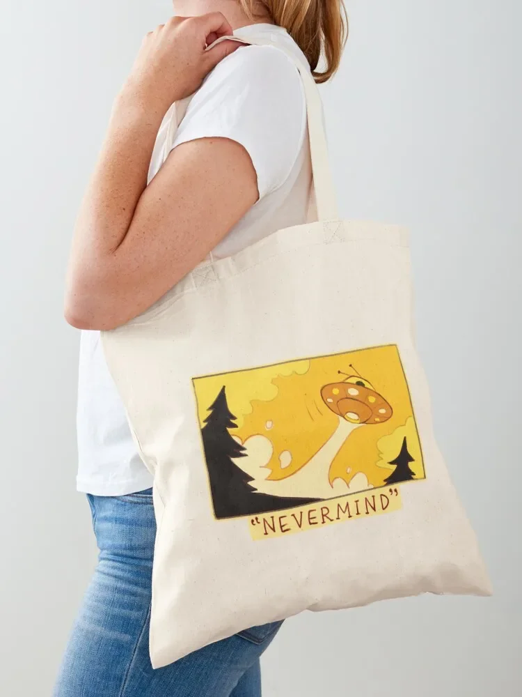 

Disappointed UFO Tote Bag shoping bag shopper bag women canvas Women's bags Lady