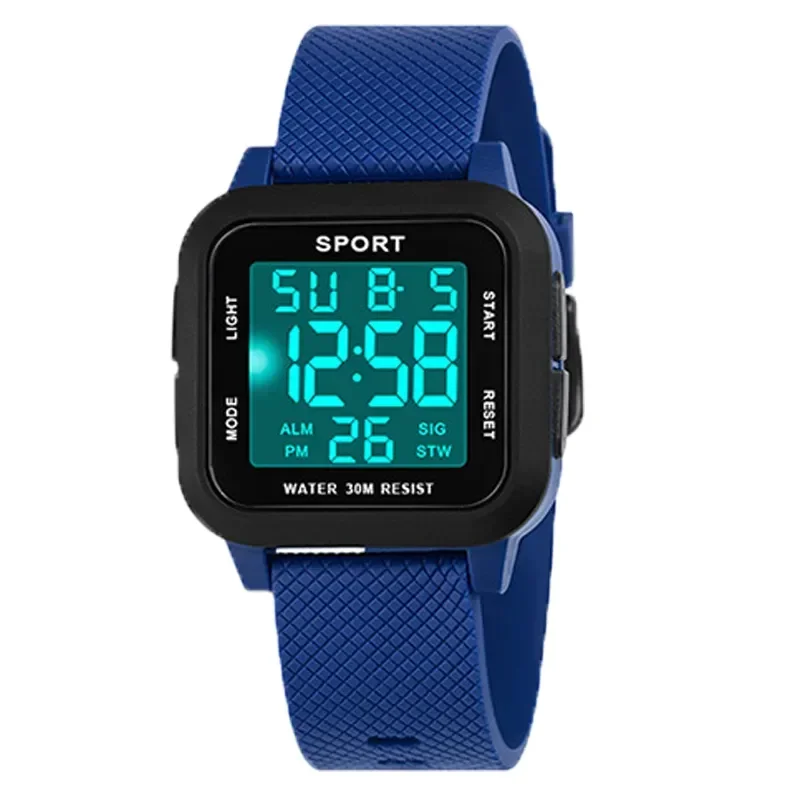 Montre digitale militaire colorée vue 16